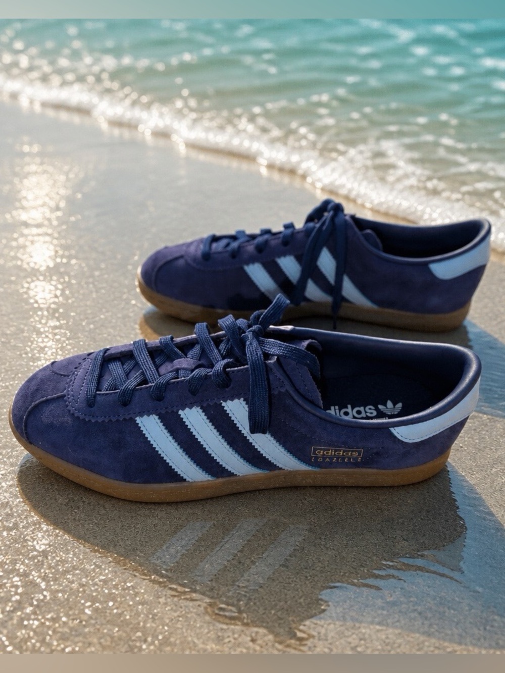 Adidas Stadt JQ9008 Navy Blue Suede Gum Sole Sneakers Men’s Size 11 NWT